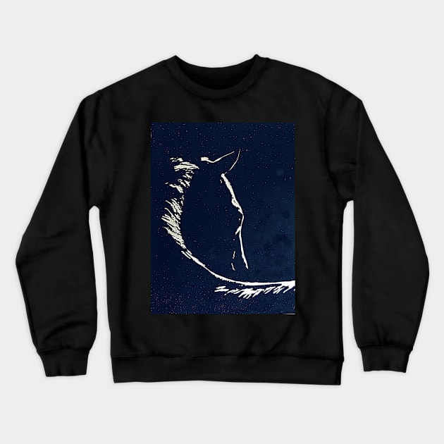 Spirit Of The Night Crewneck Sweatshirt by AlexaZari